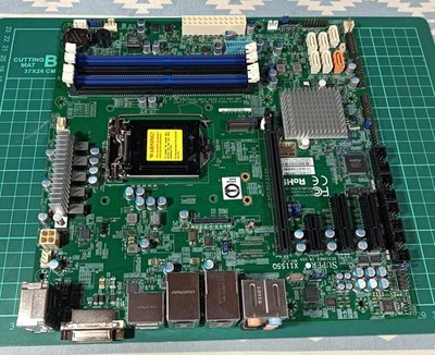 SUPERMICRO X11SSQ 6th/7th Gen CPU support LGA1151 Intel Q170 DDR4 MicroATX Indus