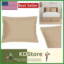 Levinsohn Luxury Microfiber Pillow Shams (2 Pack) – Mocha