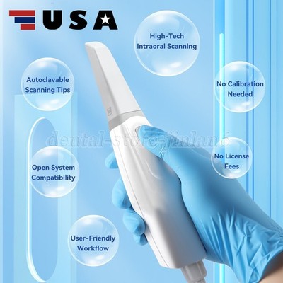 Dental Intra-oral 3D Scanner -Aoral scan 3 with free software USA
