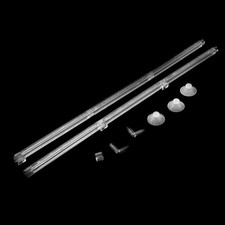 2 Sets Clear Bubble Strip Plastic Oxygen Bubble Strip for Fish Tank Aquarium