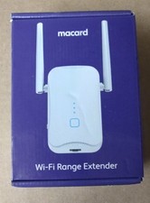 WiFi Range Extender - Macard RE1200 White High Performance 300Mbps Wireless 2024
