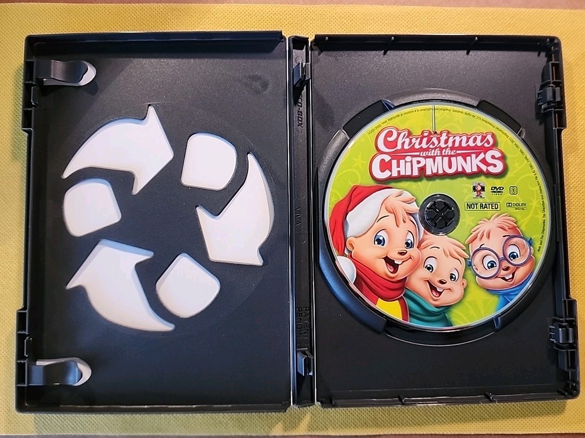 Alvin and the Chipmunks: Christmas With The Chipmunks - DVD - GOOD