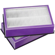 2 Pack Replacement 107005 Upright & Half Vacuum Cleaner HEPA Filter fo