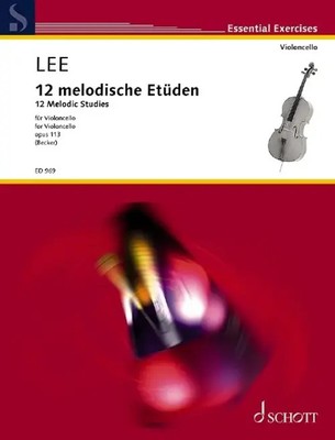 12 melodische Etüden | op. 113. Violoncello. | Hugo Becker | Buch | 28 S. | 2012