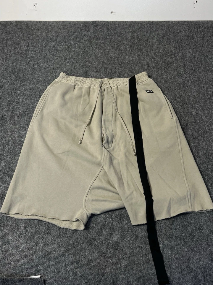 Rick Owens Drkshdw Shorts Men Medium Pods Dust Drop Crotch Baggy Verified Y2k - Image 2 of 4