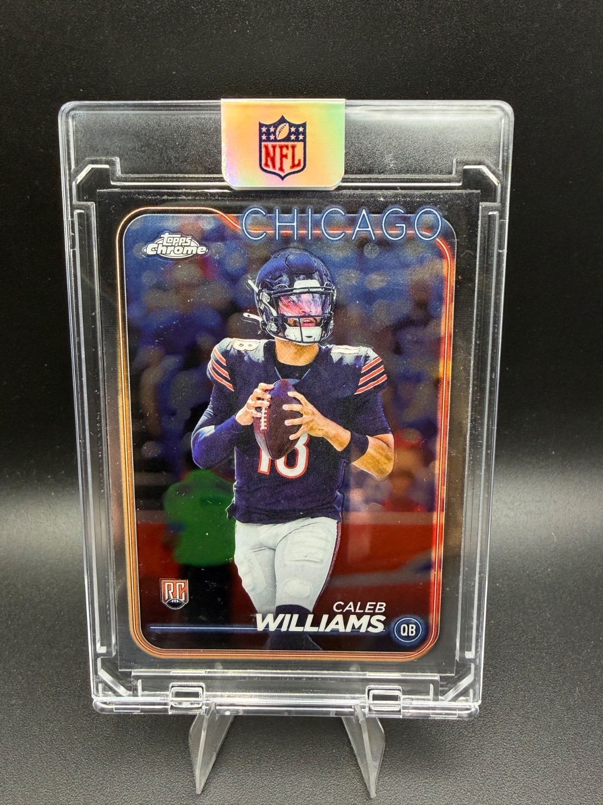 Caleb Williams RARE ROOKIE RC TOPPS CHROME INVESTMENT CARD CHICAGO BEARS MINT