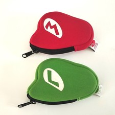 Club Nintendo 2 étuis Mario & Luigi casquettes (set officiel promo rare)