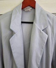 Gorgeous Vintage Neiman Marcus 100 Silk Bathrobe Powder Blue