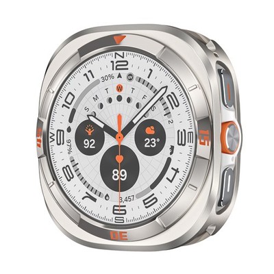 Metal Case for Samsung Galaxy Watch Ultra 2025/Ultra 2024 47mm Rugged Back Cover