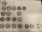 Canadian Silver Dollar Lot (20) 80% Silver,  Multiple Years