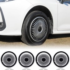 4x Hubcaps For 2007-2019 Toyota Yaris Hatchback 15 Wheel Rims Cover Snap On R15