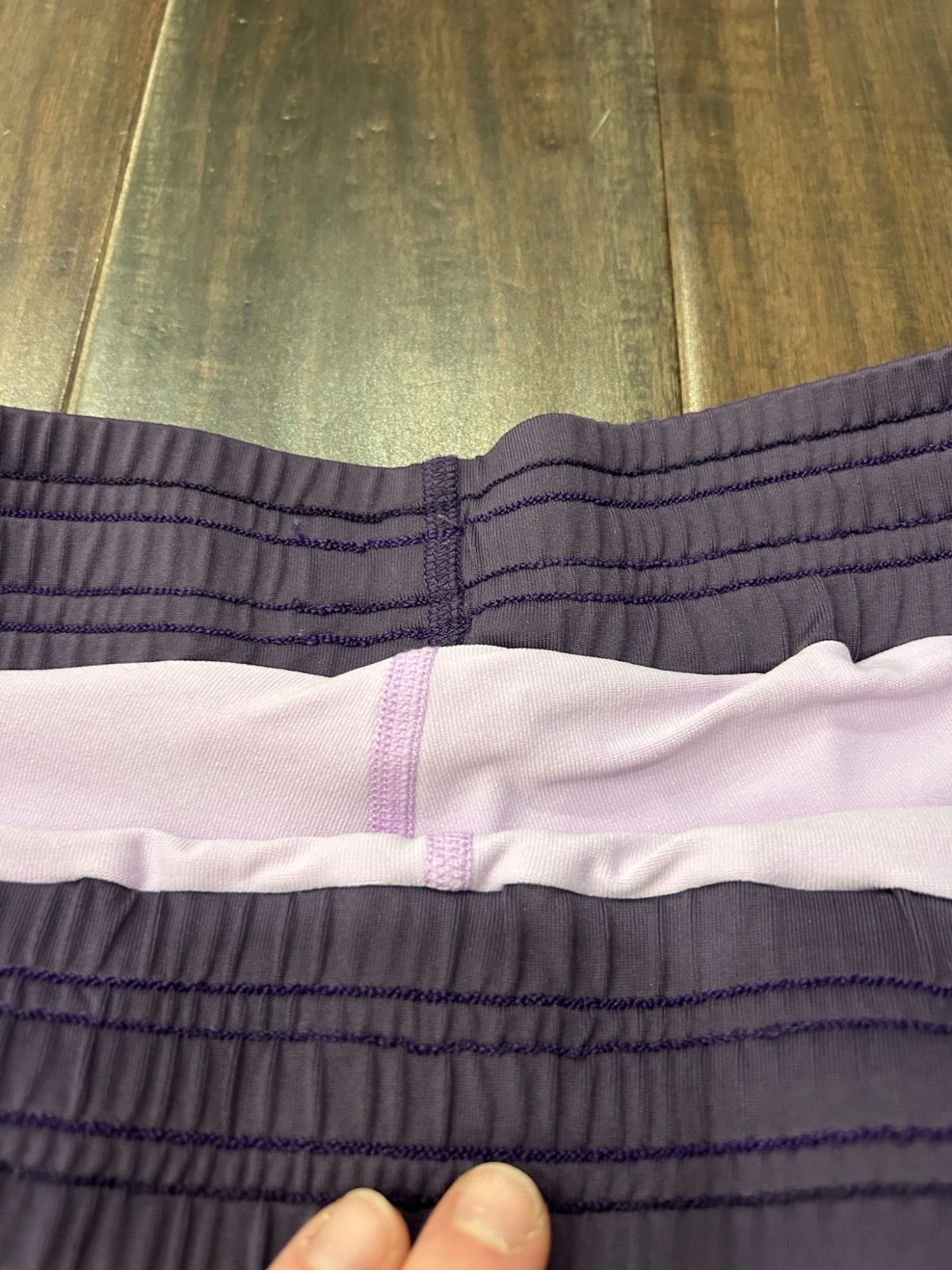 Sofibella Pull On Running Shorts Small Purple Ela… - image 6