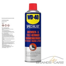 WD-40 SPECIALIST 1x 500ml BREMSENREINIGER TEILEREINIGER ENTFETTER 50567571