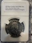 1949-P 50C Franklin Half Dollar Encapsulated Rare Date