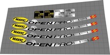 Set adesivi decalcomania ruote MAVIC Open Pro SSC (2000)