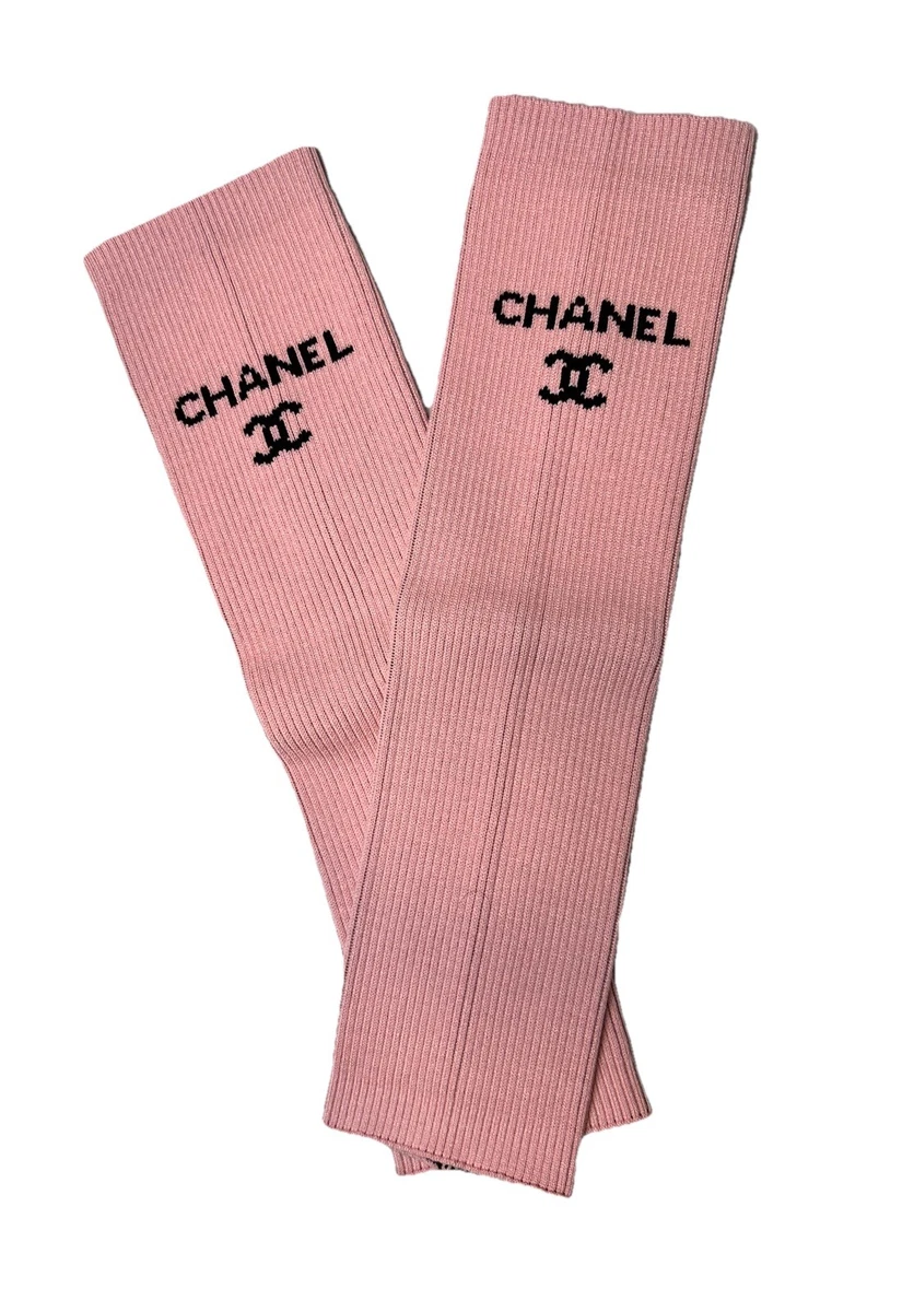 【CHANEL】シャネル CC ニーソックス　足のサイズ22〜23センチ CHANEL Black Hosiery & Socks for Women for sale | eBay
