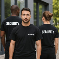 Security T-Shirt Sicherheit Shirt Event-Secur...