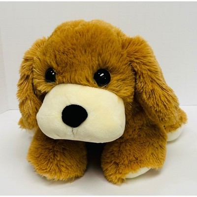 CS International 9'' Brown Golden Puppy Dog w Floppy Ears Stuffed Plush Toy 2024