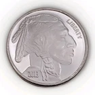 2013 .999 Fine Silver 1 Oz. Indian Head Buffalo Round