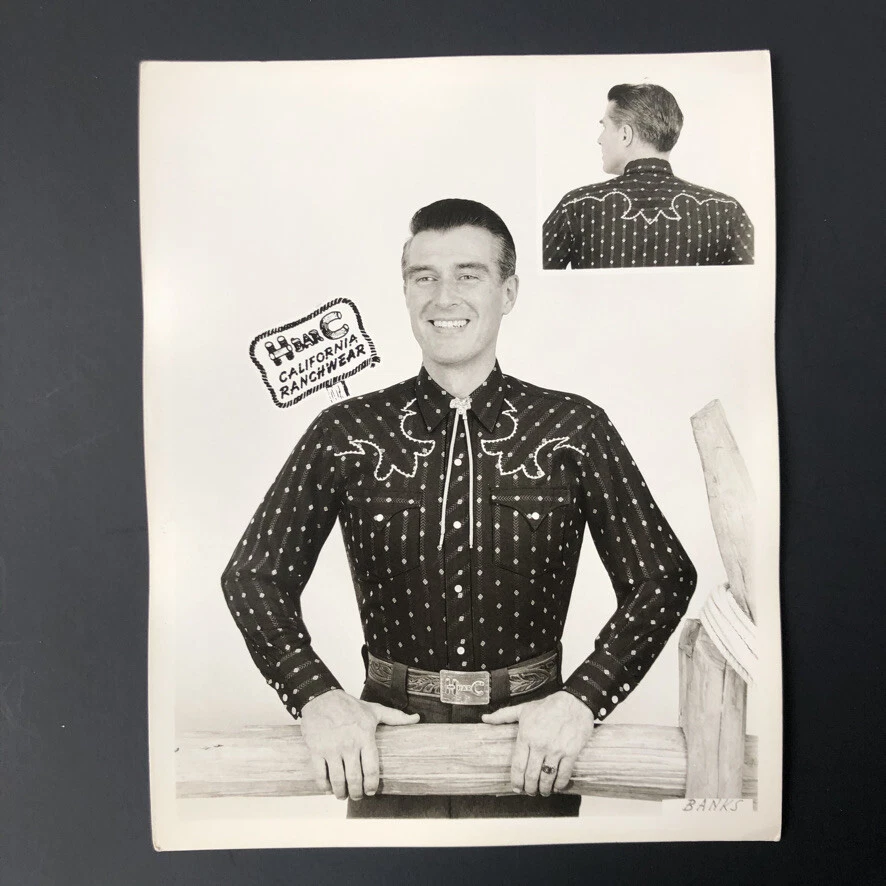 Vintage 50s H Bar C ranchwear western cowboy rockabilly clothing