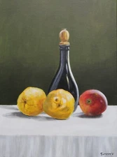 Original art painting  Still Life Acrylics On Canvas 30x40cm 