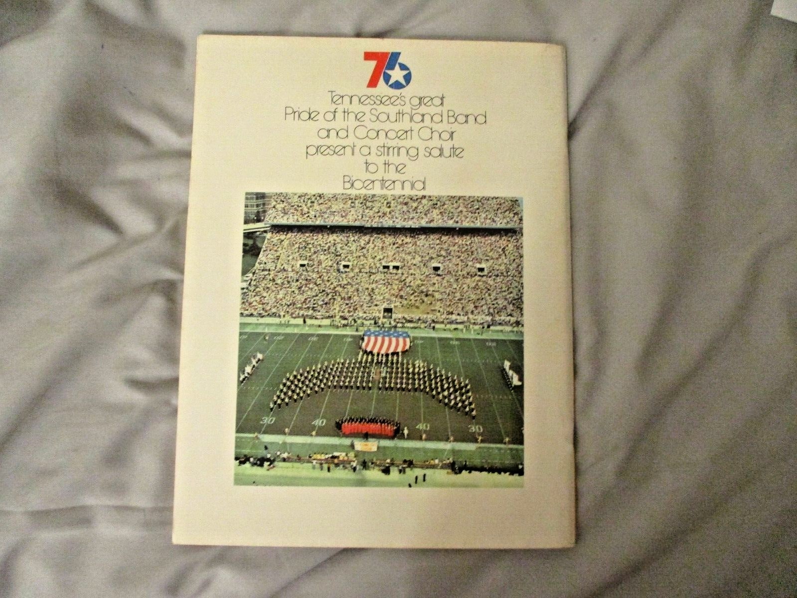 1976 TENNESSEE FOOTBALL MEDIA GUIDE Yearbook BILL BATTLE Program STANLEY eBay