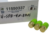 (NEW ) HY-LOK H-SPB-4N-BRAS 1/4" Brass Pipe Hex Plug