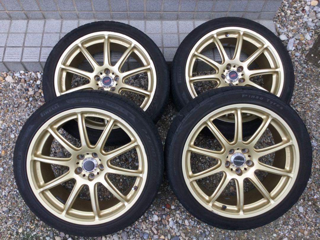 JDM Wheels Prodrive GC-010E 18inch 7.5J+48 PCD100 for Subaru