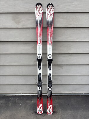 K2 Amp Strike Skis w/ Salomon Lithium 10 Bindings GREAT
