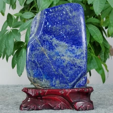 6.06lb Lapis Lazuli A+ Grade Freeform Polished Tumbled Stone, Display Specimen