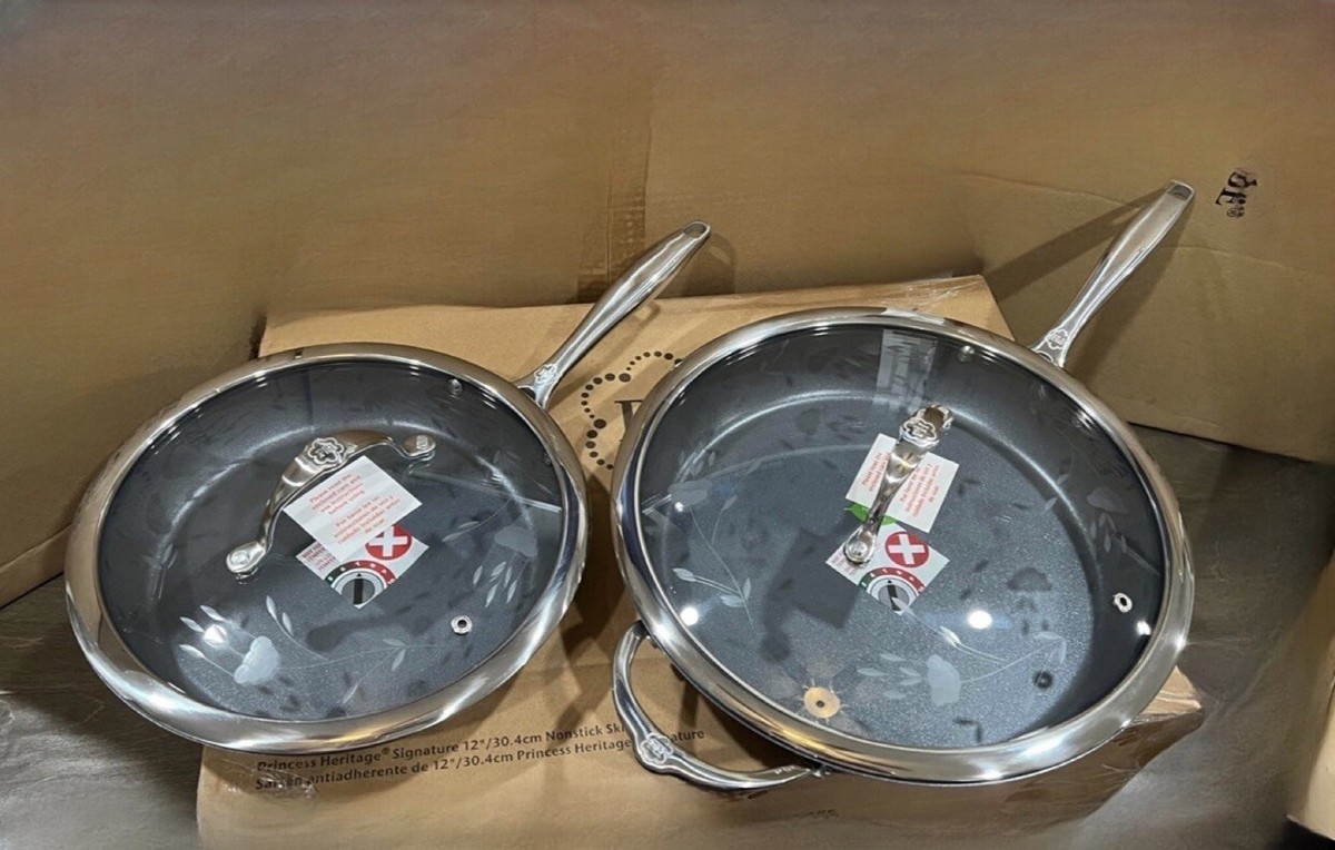 k*u様 ASAHI PRINCESS PAN 3P Set k*u様 ASAHI PRINCESS PAN 3P Set Princess House Stainless Steel 3