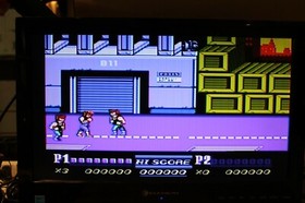 Double Dragon II: The Revenge con POSTER e COPERTINA NES 1990