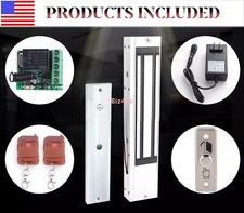 Access Control Electric Magnetic Door Lock Kit 600LB 280KG Holding Force