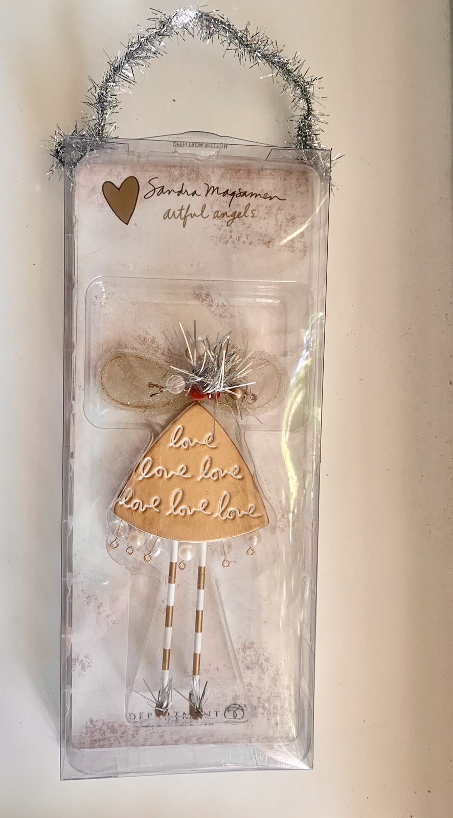 Sandra Magsamen Dept 56 Artful Angel Ornament Love Gold White 8 Red sandra-magsamen-dept-56-artful-angel-ornament-love-gold-white-8-red