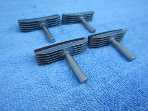 Mathauser Vintage Finned Curved Brake Pads Mountain BMX Bike Old School Rare