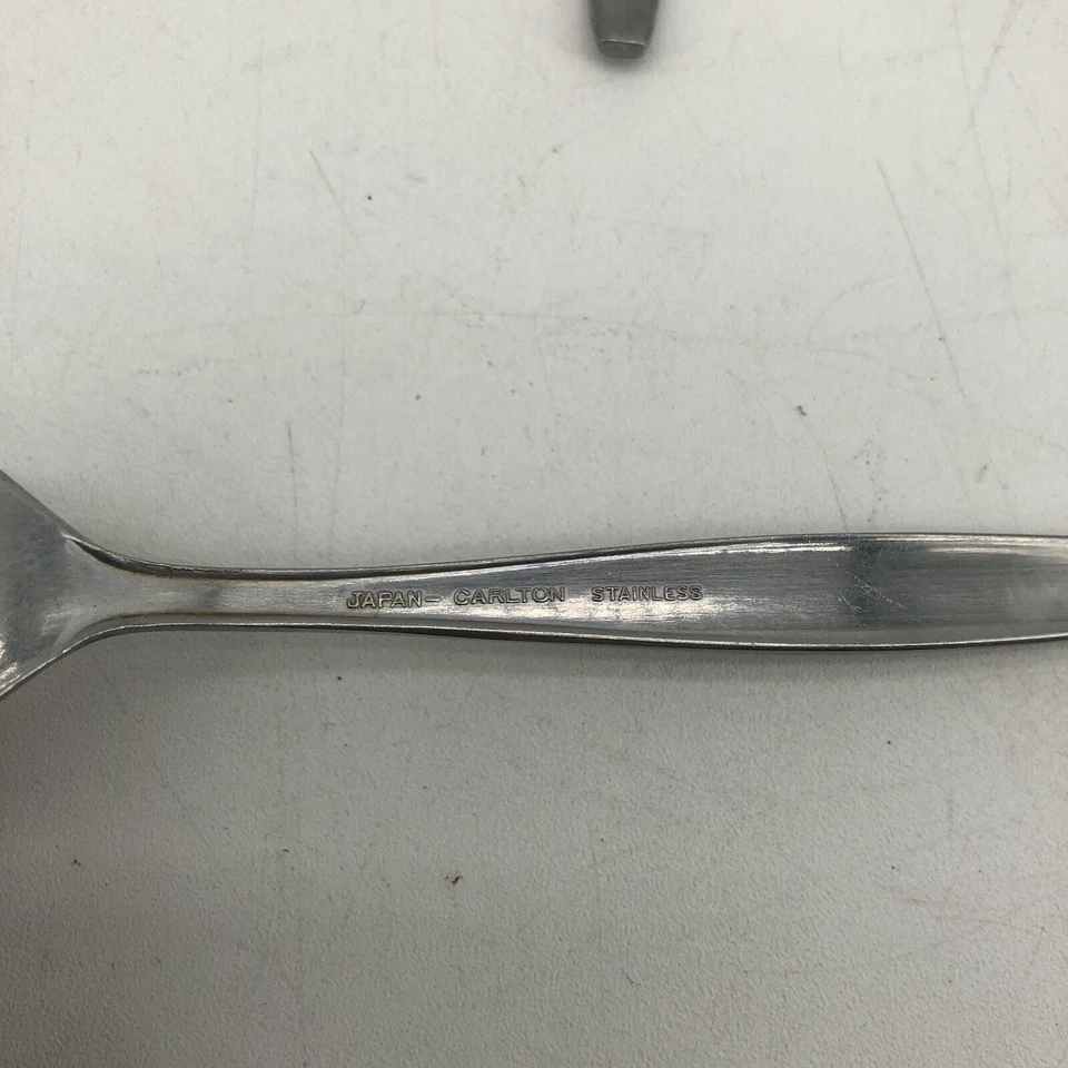 Carlton Acero Inoxidable CAS1 1 Tenedor de Ensalada 1 Tenedor de Cena Lote de 2 Foto 4 de 4