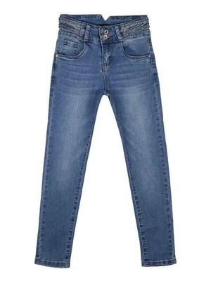 Jeans bambina a vita alta bambina | eBay