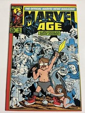 Marvel Age #15 1984 9.2 NM High Grade Comic Book Archie Goodwin Cover Wizard