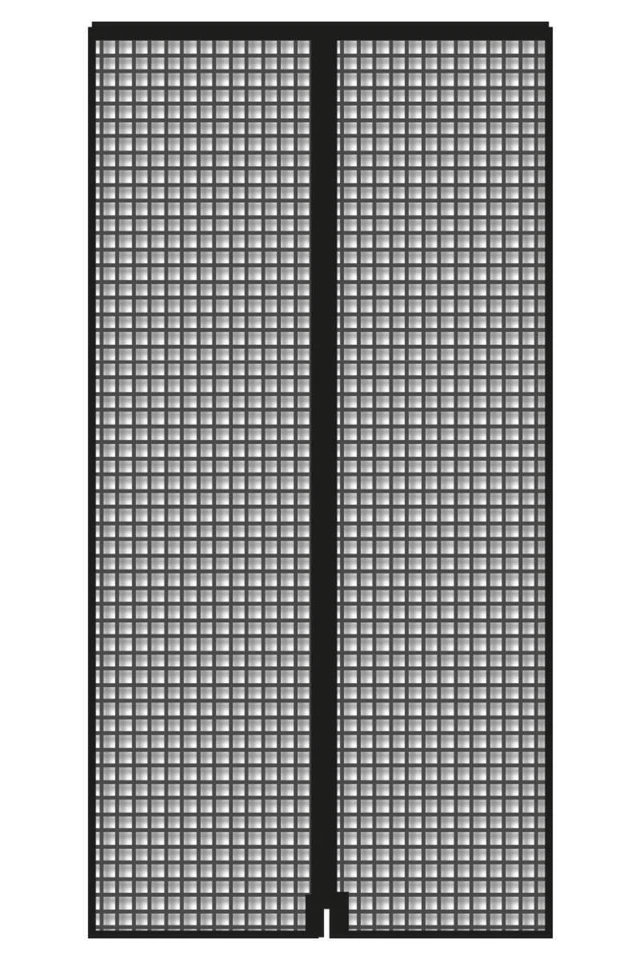 Schellenberg Insektenschutz-Magnetvorhang, Fliegengitter, Anthrazit
