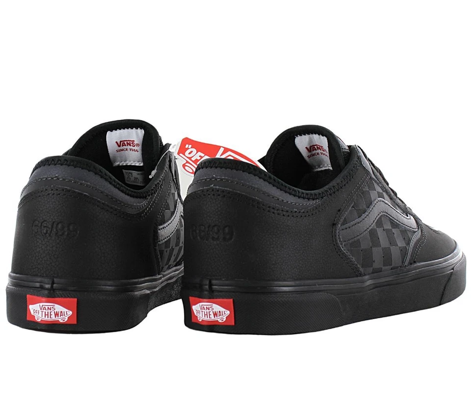 VANS Rowley Classic Herren Sneaker Schwarz VN0A4BTTORL Freizeit Schuh Skateschuh - Bild 3 von 4