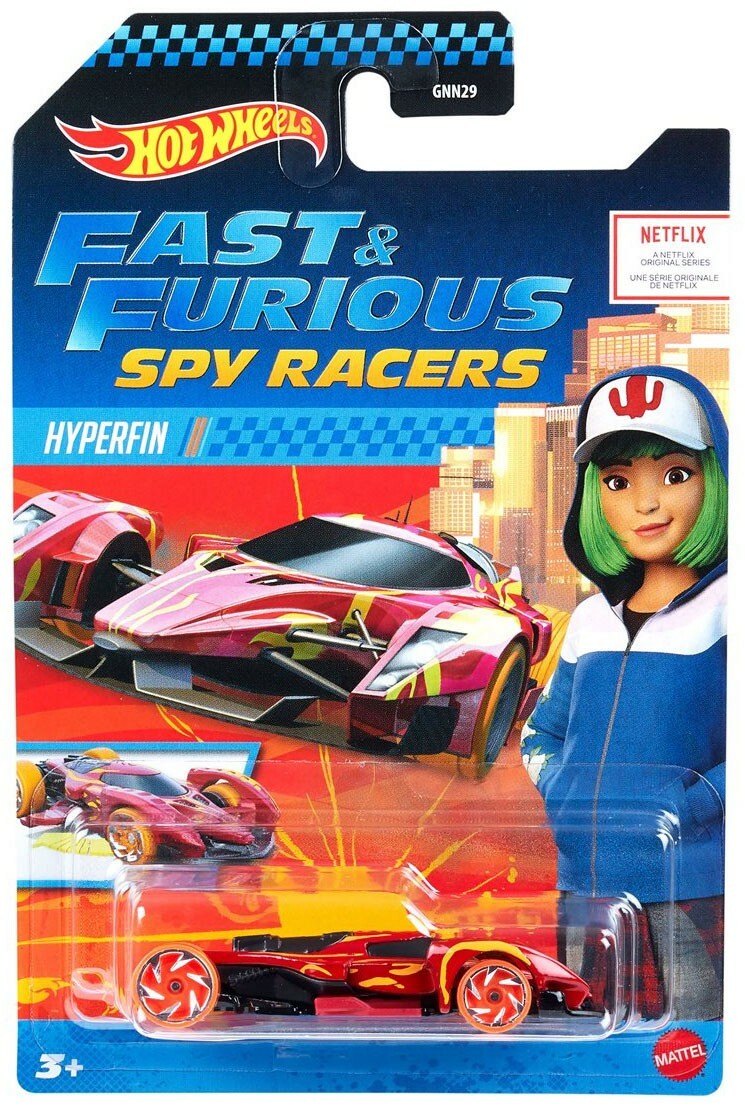 Hot Wheels Fast & Furious Spy Racers Hyperfin Diecast Car | eBay