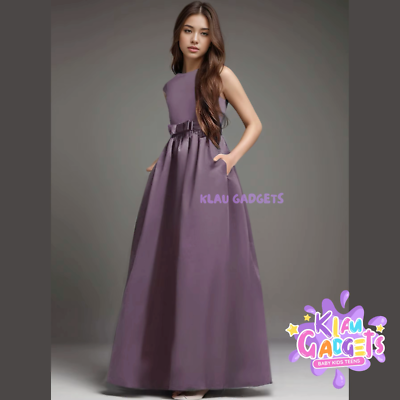 PARTY DRESSES TEENAGE GIRL Sleeveless Long Dress Wedding Bridesmaid PROM Gown | eBay UK PARTY DRESSES TEENAGE GIRL Sleeveless Long Dress Wedding Bridesmaid PROM Gown | eBay UK