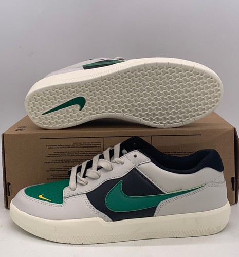 Nike SB Force 58 PRM Grey Green Blue New Sneakers Skate DV5476-002 Mens Size 8.5 - Picture 3 of 6