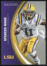 2015 Panini Collegiate LSU Spencer Ware Silver Parallel #58