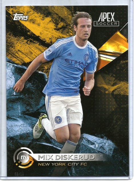 Mix Diskerud 2016 Topps Apex 5 x 7 Wandbild Gold #02/10