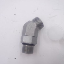 Parker 16-10 V5OLO O-Ring Face Seal 45° Straight Thread Elbow Seal-Lok