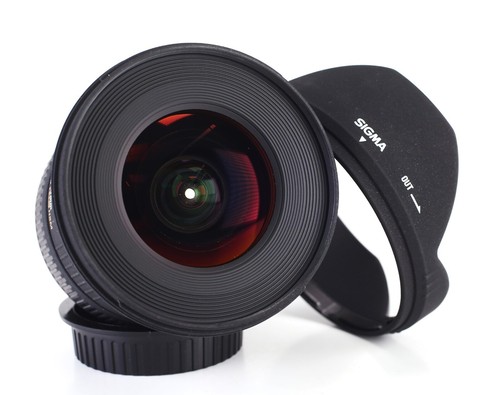 Sigma EX DC 10-20mm HSM F4-5.6 Zoom Lens Canon EF-S F&R Lens Caps & Hood Boxed - Picture 6 of 18
