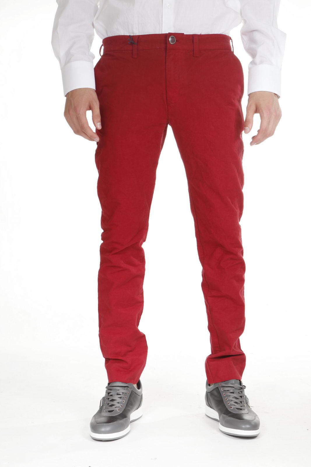 Pantaloni Armani Jeans AJ Jeans Trouser SLIM FIT Cotone hombres rojo Z6P60WB 24 Pantaloni Armani Jeans AJ Jeans Trouser SLIM FIT Cotone hombres rojo Z6P60WB 24 40% de descuento