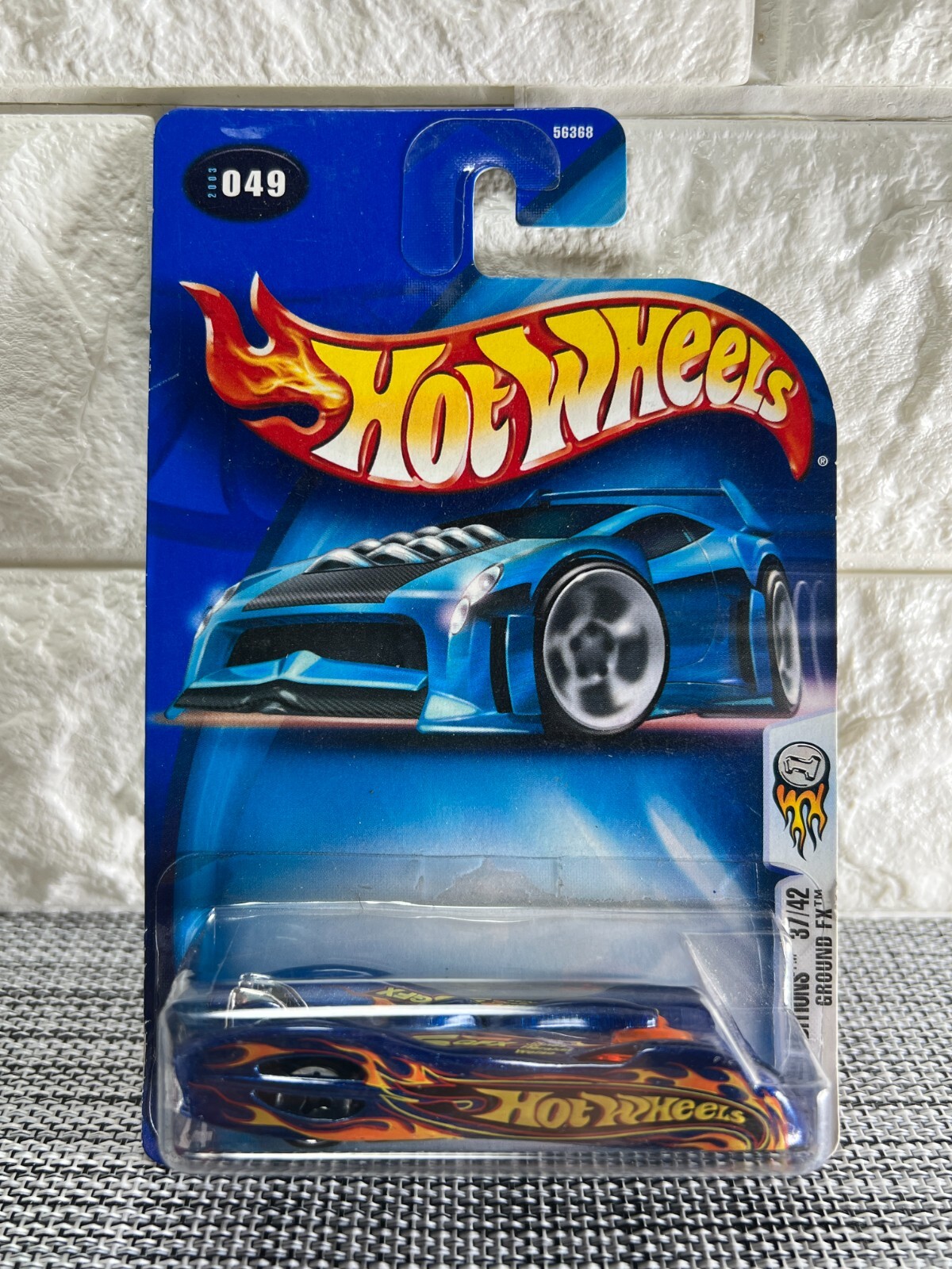 Hot Wheels 2003 First Editions 37/42 Ground FX 2003 #049 Blue