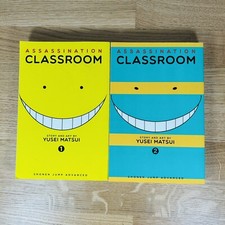 Assassination Classroom Volume 1 & 2 by Yusei Matsu Manga Book Shonen Jump